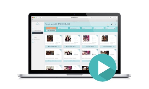 Content FASHION CLOUD Erklärvideo