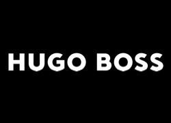 Logo Hugo Boss White